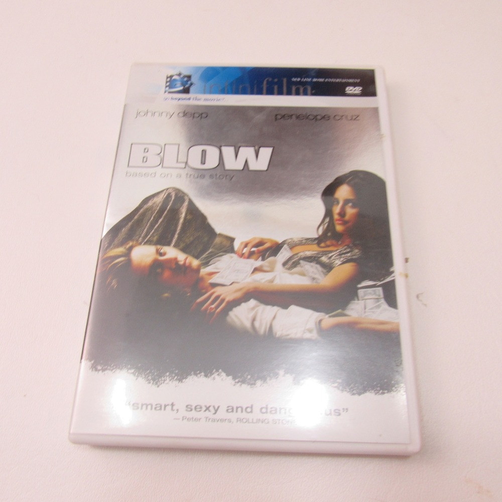 Blow DVD Johnny Depp Penelope Cruz‎ Drama Crime Movie Film